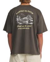 Pipe Box Fit T-Shirt in Lead