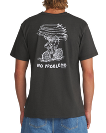 Trek T-Shirt in Black Wash
