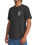 Trek T-Shirt in Black Wash