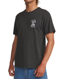 Trek T-Shirt in Black Wash