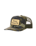 Good Times Trucker Cap in Camo