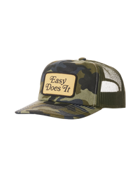 Good Times Trucker Cap in Camo
