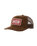 Pit Stop Trucker Cap in Brown