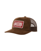 Pit Stop Trucker Cap in Brown
