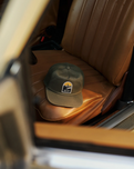 The Katin Mens Saxon Trucker Cap in Olive