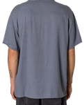 The Katin Mens Teller Shirt in Tempest Blue