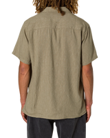 Teller Stripe Shirt in Moss