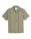 Teller Stripe Shirt in Moss