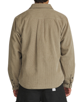 Harold Corduroy Shirt Jacket in Khaki