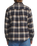 Harold Plaid Shirt Jacket in Navy