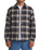 Harold Plaid Shirt Jacket in Navy