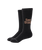 The Katin Mens Bloom Socks in Black Wash