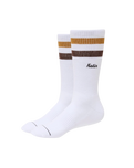 The Katin Mens Felix Socks in Bluff & Cocoa
