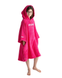Kids Organic Towel Robe in Hot Pink