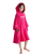 Kids Organic Towel Robe in Hot Pink