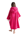 Kids Organic Towel Robe in Hot Pink