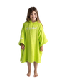 Kids Organic Towel Robe in Lime Green