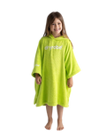 Kids Organic Towel Robe in Lime Green