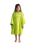 Kids Organic Towel Robe in Lime Green