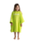 Kids Organic Towel Robe in Lime Green