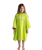Kids Organic Towel Robe in Lime Green