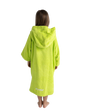 Kids Organic Towel Robe in Lime Green