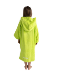 Kids Organic Towel Robe in Lime Green