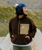 Ravi 1/4 Zip Sherpa Fleece Jacket in Chestnut
