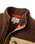The Passenger Womens Ravi 1/4 Zip Sherpa Fleece Jacket in Chestnut