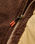The Passenger Womens Ravi 1/4 Zip Sherpa Fleece Jacket in Chestnut