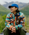 Ravi 1/4 Zip Sherpa Fleece Jacket in Lost On Purpose Pacific Green