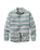 Backcountry Stripe Shirt in Grey Marl & Mediterranean Stripe