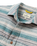 Backcountry Stripe Shirt in Grey Marl & Mediterranean Stripe