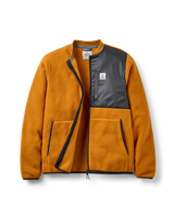 Reconnect Sherpa Fleece Jacket in Retro Orange