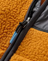 Reconnect Sherpa Fleece Jacket in Retro Orange