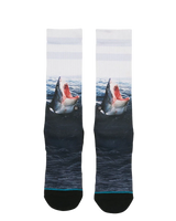 Landlord Crew Socks in Blue