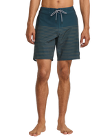 The RVCA Mens Curren Boardshorts in Navy Marine