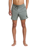 The RVCA Mens Freeport Boardshorts in Lead