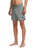 The RVCA Mens Freeport Boardshorts in Lead