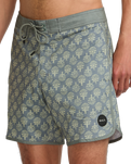 The RVCA Mens Freeport Boardshorts in Lead