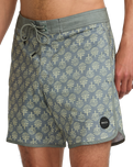 The RVCA Mens Freeport Boardshorts in Lead