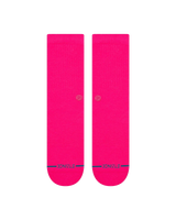 Icon Socks in Fluorescent Pink