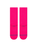 Icon Socks in Fluorescent Pink