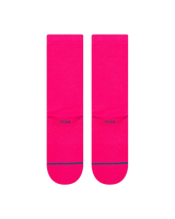 Icon Socks in Fluorescent Pink