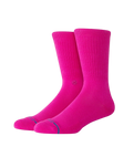 The Stance Mens Icon Socks in Fuschia