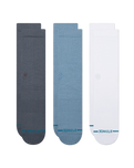 The Stance Mens Icon Socks (3 Pack) in Turbulence