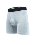 The Stance Mens Regulation Boxers in Heather Grey