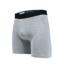 The Stance Mens Standard 6" Boxers in Heather Grey