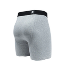 The Stance Mens Standard 6" Boxers in Heather Grey