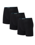 Boxers (3 Pack) in Black